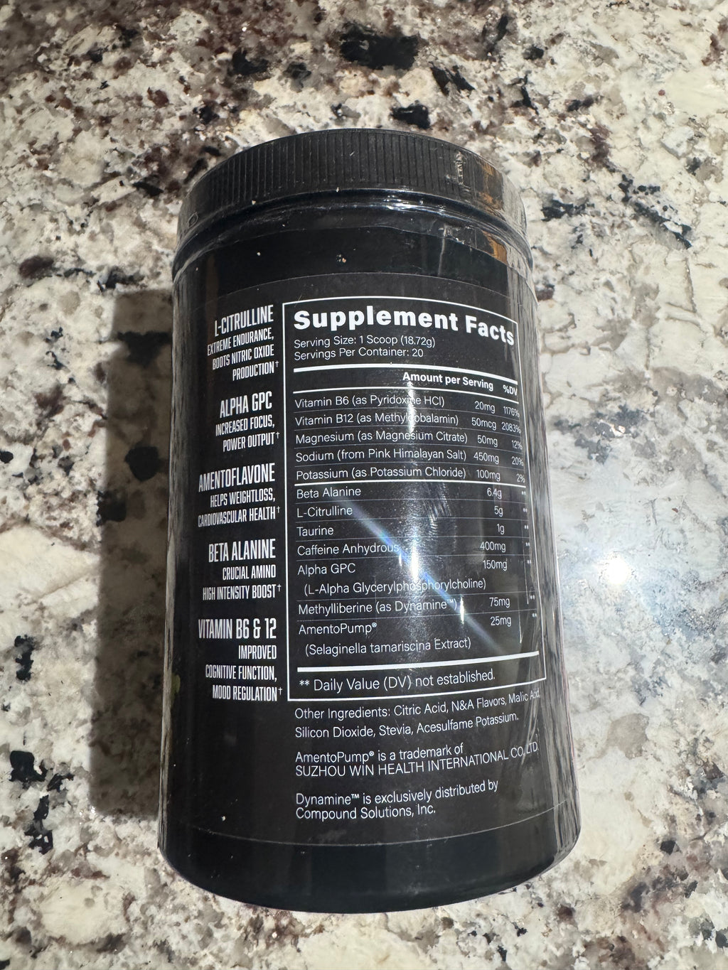 Old Ephraim’s ultimate high stim pre-workout