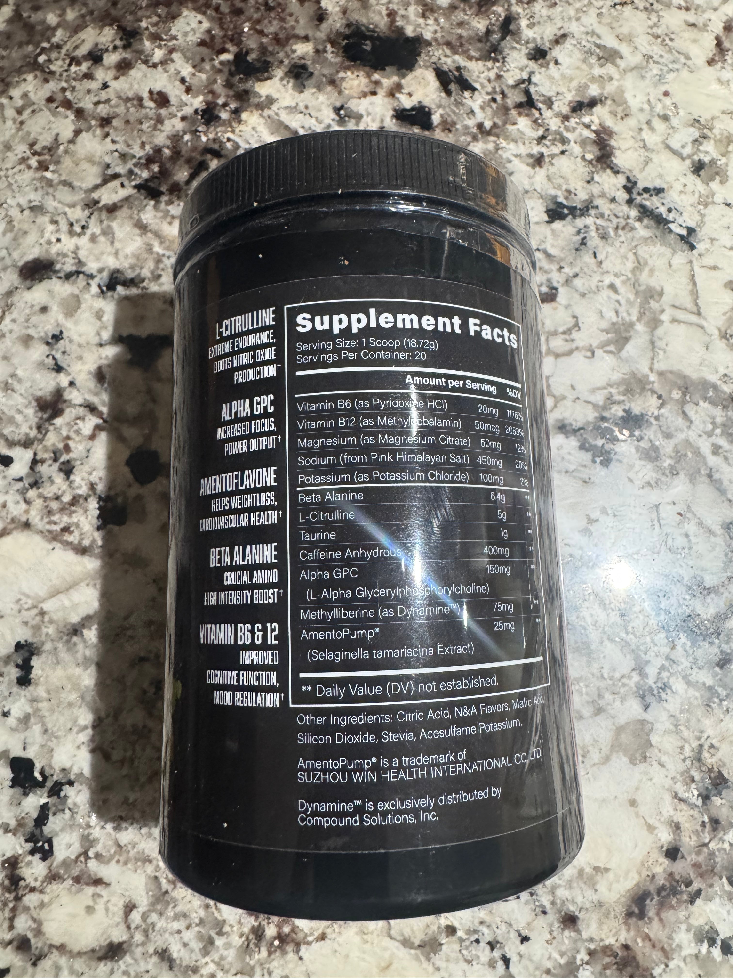 Old Ephraim’s ultimate high stim pre-workout